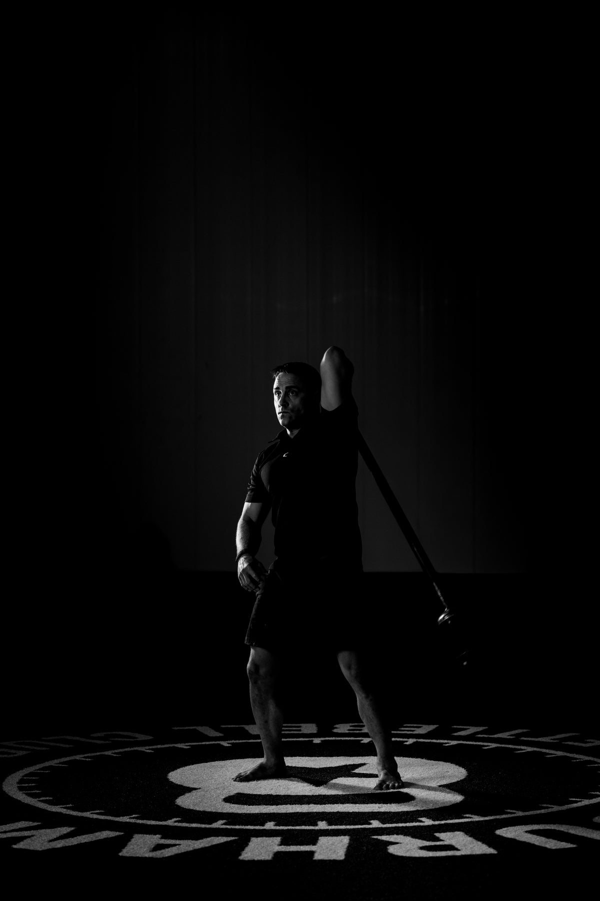 Steel mace training at Durham Kettlebell Gym