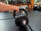 Front view of a P-Spec kettlebell handle and grip