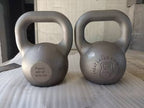 Pair of Great Lakes Girya Pro P-Spec kettlebells